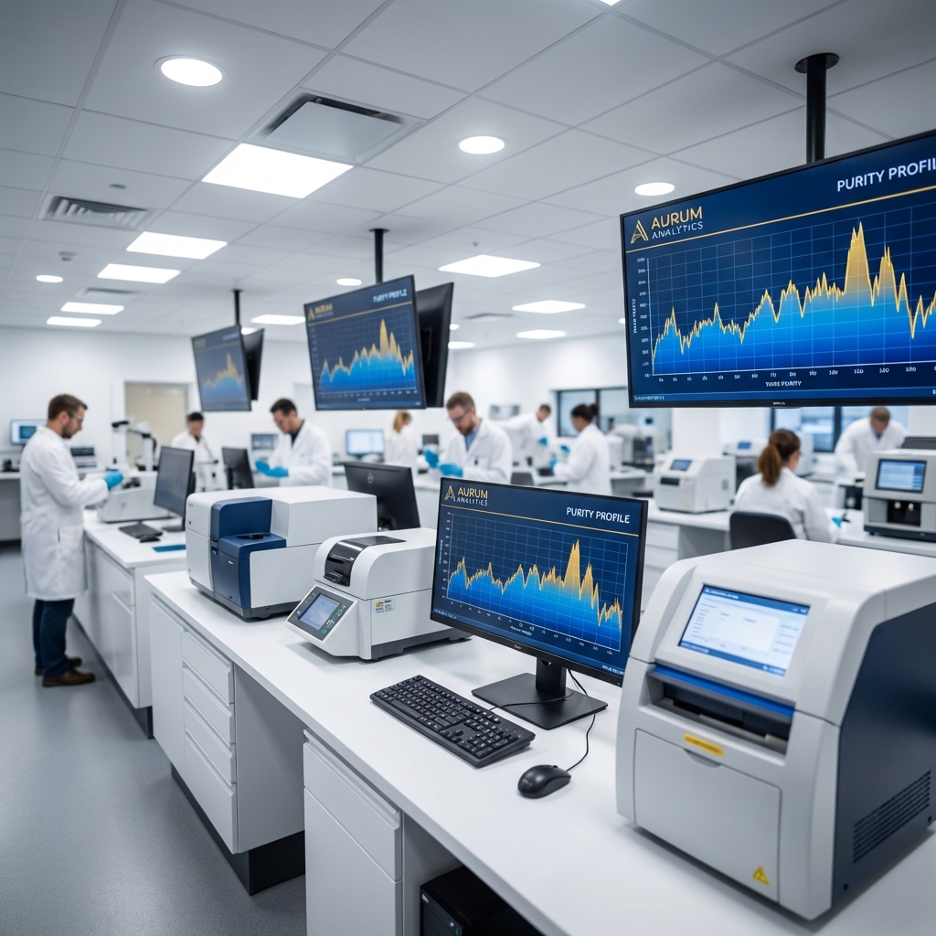 Modern Gold Lab Interior